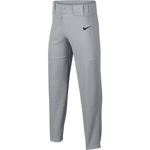 Nike Boys' Core Open Hem Baseball Pants Gray Medium
